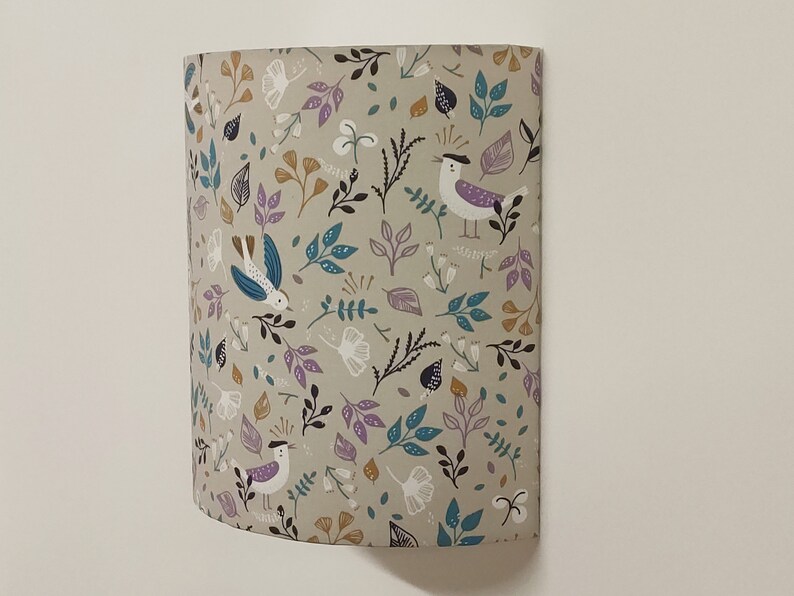 GLOBE EN OPALINE Suspension Lampe Abat Jour Vintage Blanc Et Violet