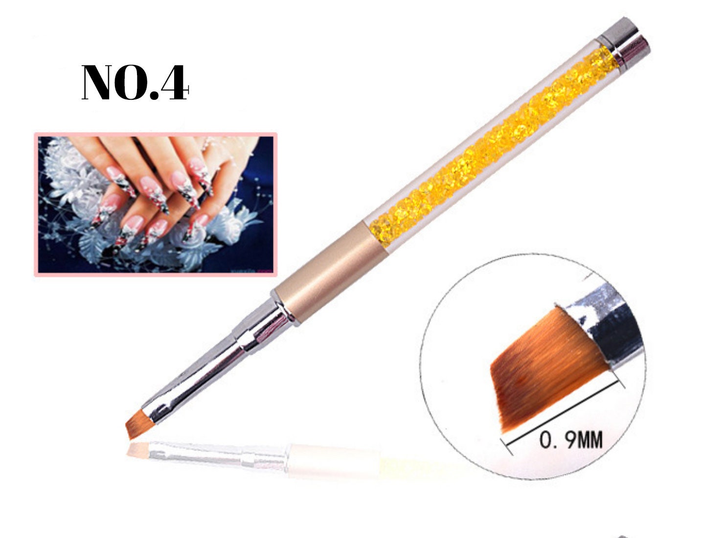 Nail Brush for Detailing Striping Nail Art With Gel Brushes | Etsy