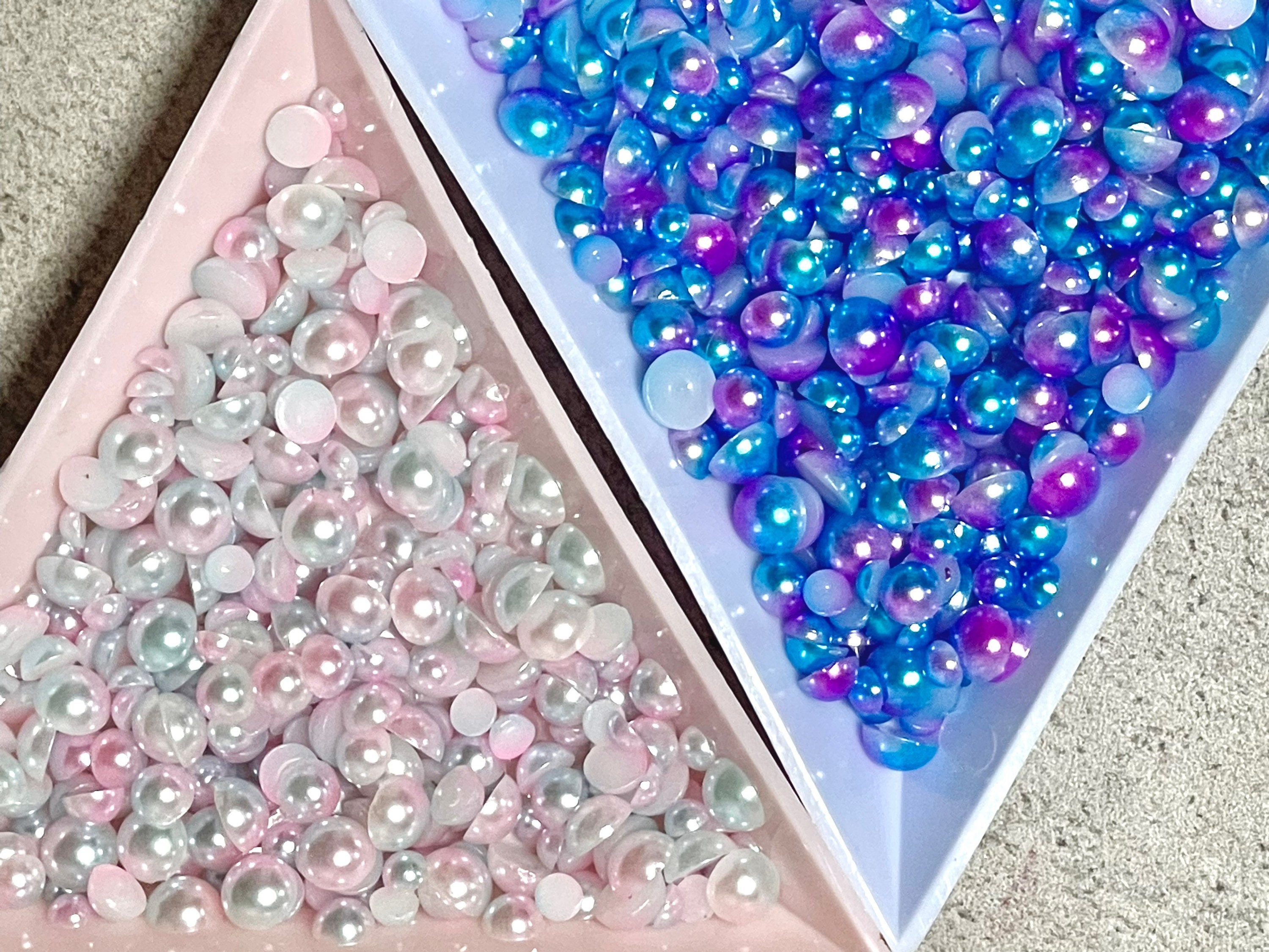 Perlas De Álbum De Recortes De Perlas Semicirculares De Para Perlas De Álbum De Recortes De Perlas Semicirculares De Para