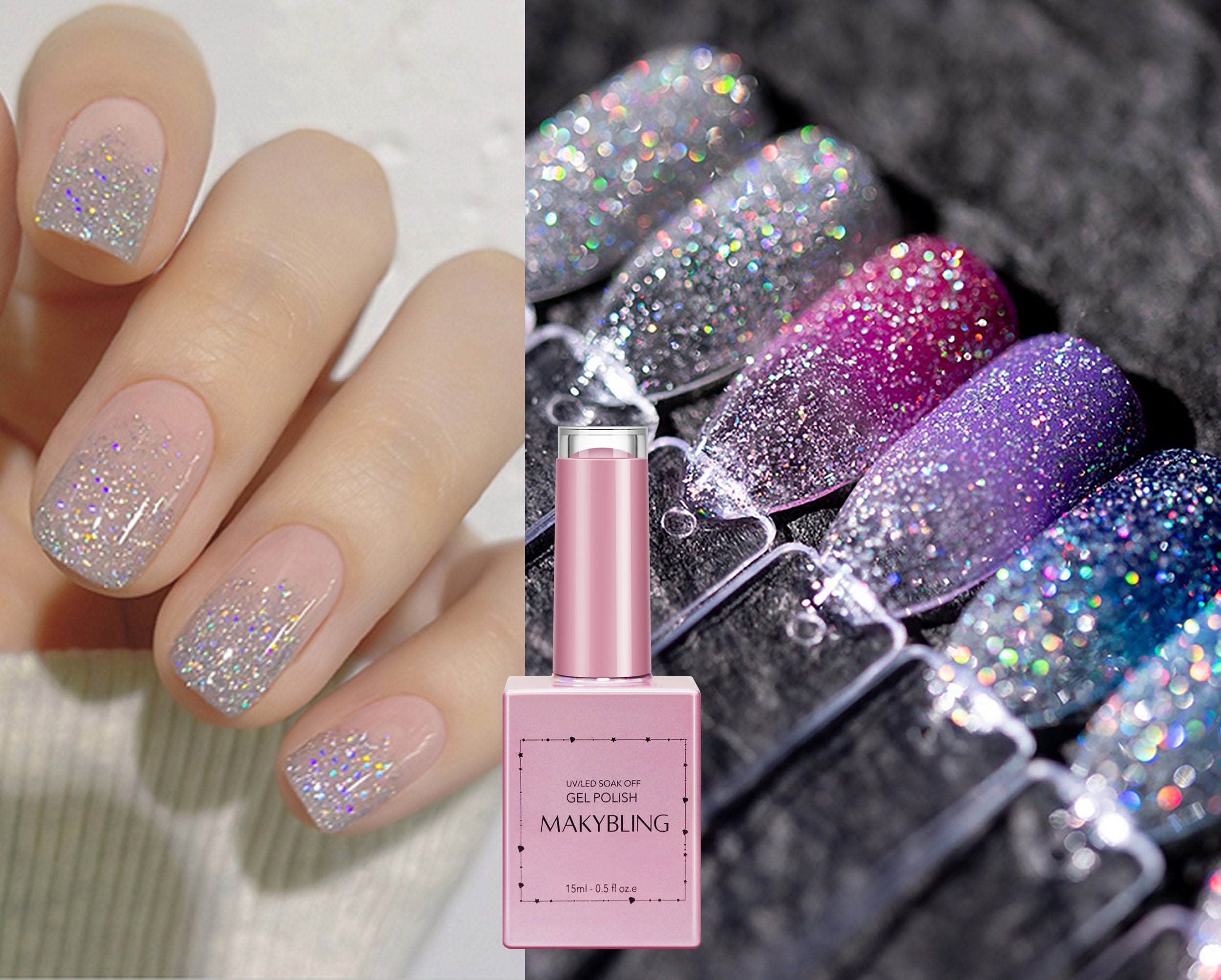 Buy SUGAR POP Glitter Nail Lacquer Online