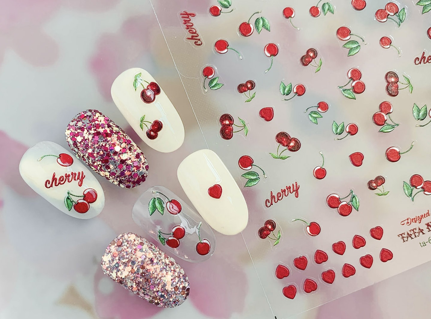 Nail Art 3D Nail Sticker Nail Decorations Fruit Nail Stickers Nail