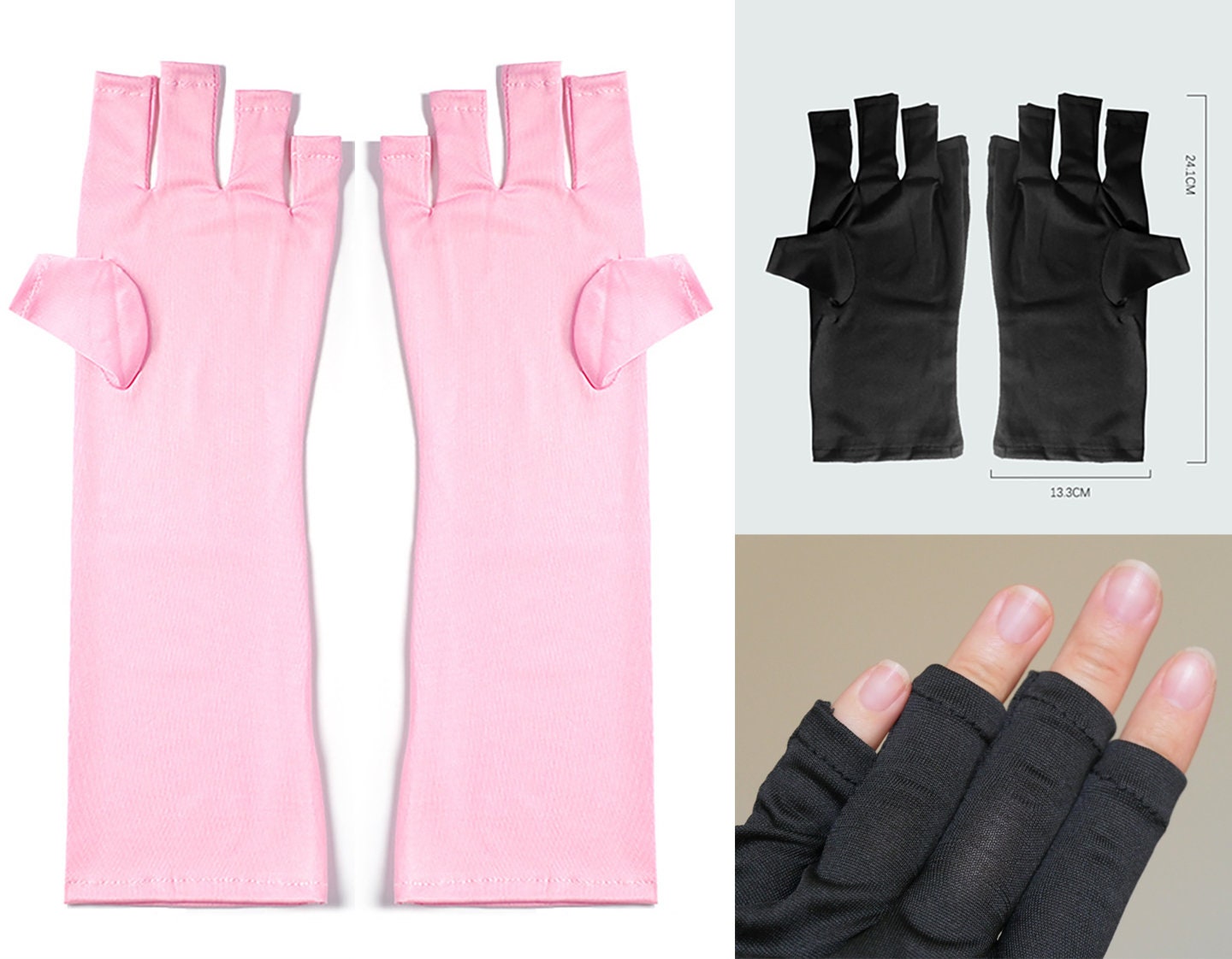 Long Uv Gloves 