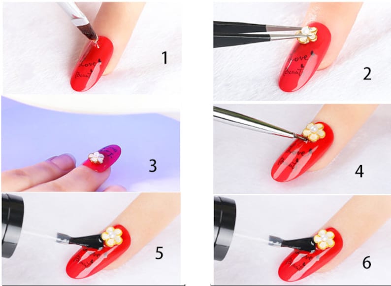 5g 10g UV Nail Glue /nail Accessories Adhesive Glue Fast-dry - Etsy