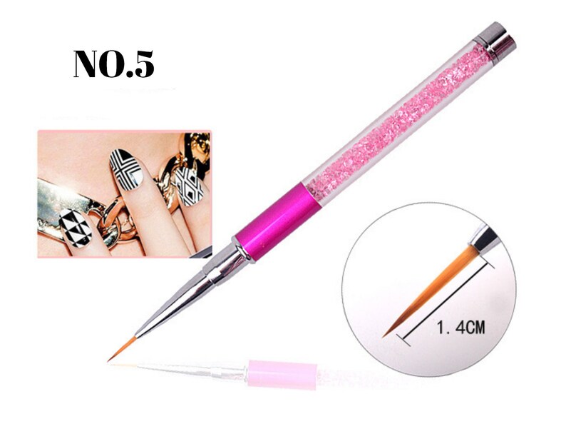 Nail Brush for Detailing Striping Nail Art With Gel Brushes - Etsy