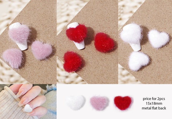 Amazon.com: 12 Pieces Nail Pom Fluffy Plush Ball Detachable Nail Art Fur  Nail Ball with Base for Nails Design Manicure Tips Decoration (Pink, White,  Black, Gray, Red, Yellow) : Beauty & Personal