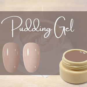 5g Solid Jelly UV Gel Nail Art /Coffee Mocha Latte Brown Nails Pudding UV Gels Creamy Jelly gel supply Manicure Pedicure Nails Design