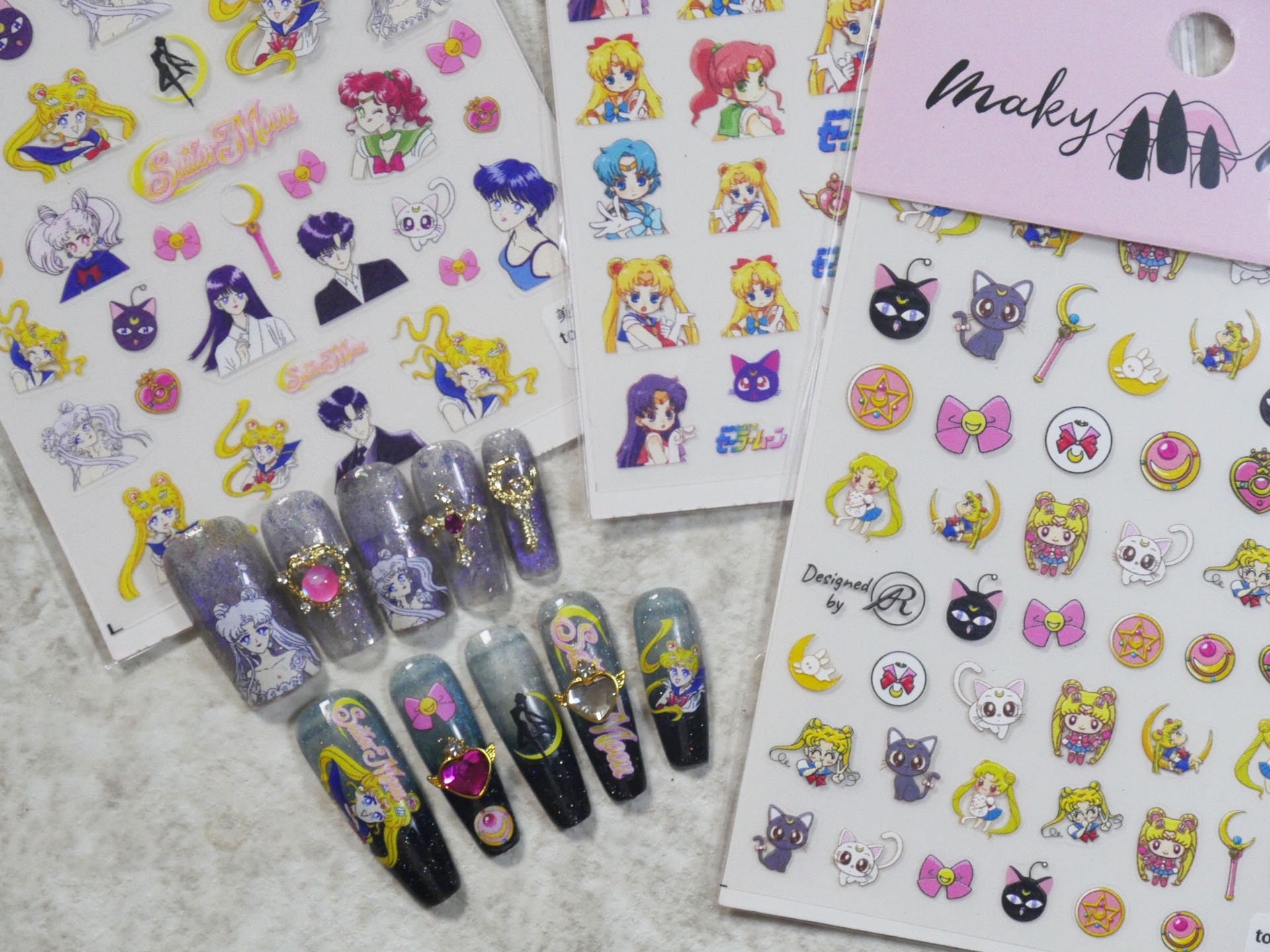 ATEEZ Stickers, Kang Yeosang, Sticker Pack, Sailor Moon, Kpop