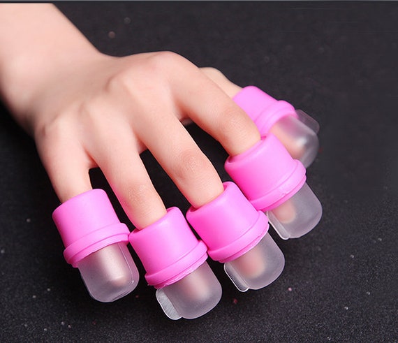 10pcs Reusable Soft Rubber Nail Soak off Cap Cleaner Nail - Etsy 10pcs Reusable Soft Rubber Nail Soak off Cap Cleaner Nail - Etsy