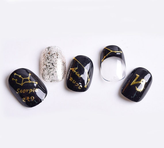 constellation nail designs