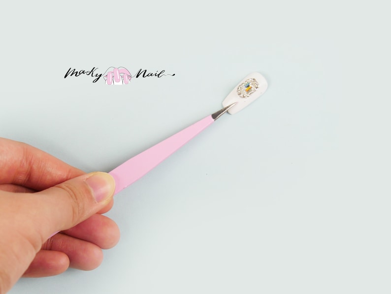 6 Pcs Pink Tweezers Set/ Antistatic Steel Tweezers Set for Etsy