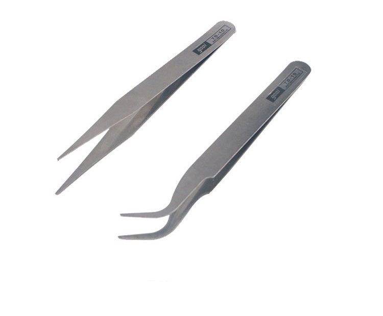 On sale! Silver Tweezer Anti-Static Steel Tweezers for Craft, Jewelry…