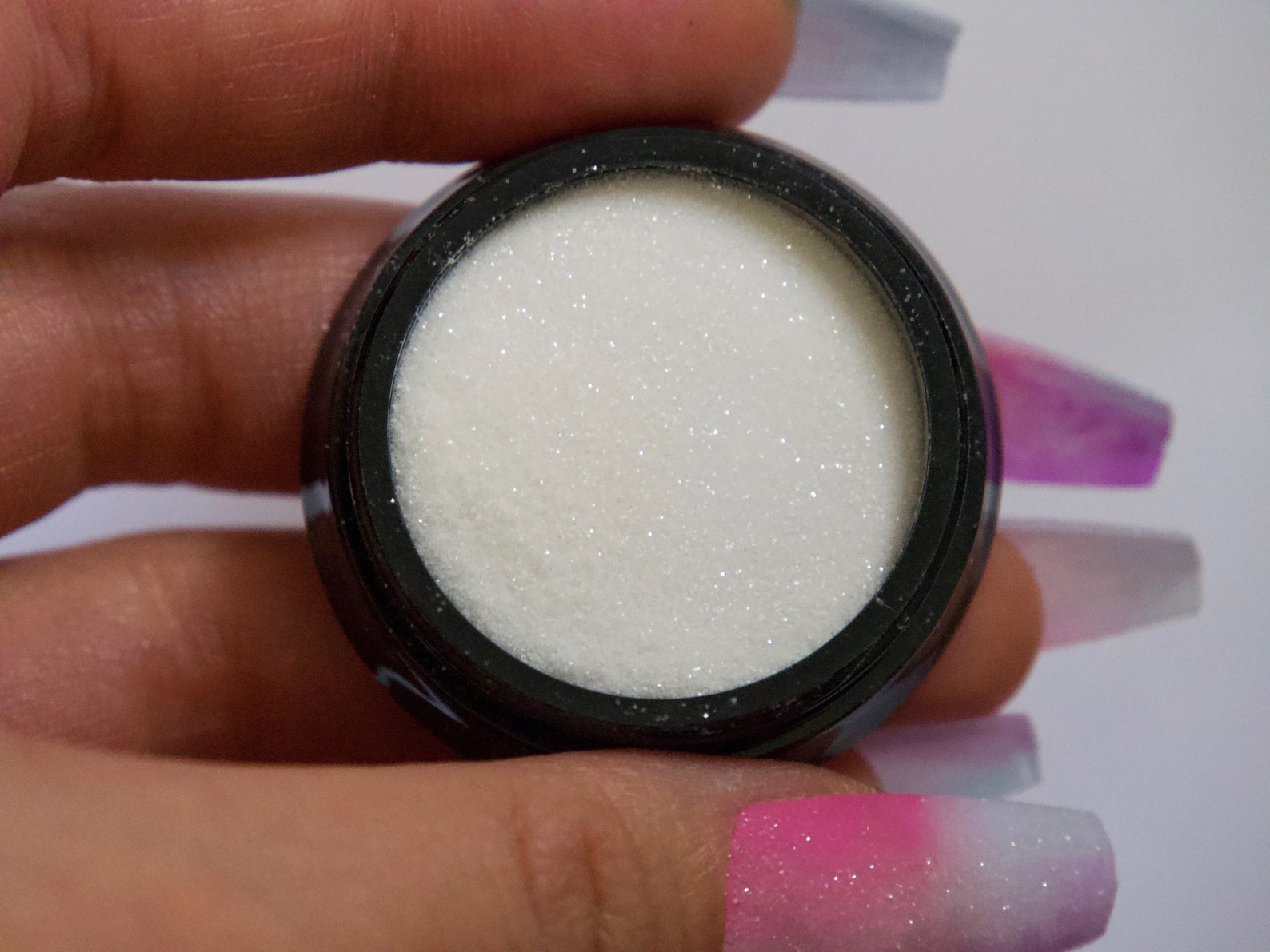 2g Sparkle Sugar Powder for Nail Art/ Black Gauze Powder Star - Etsy