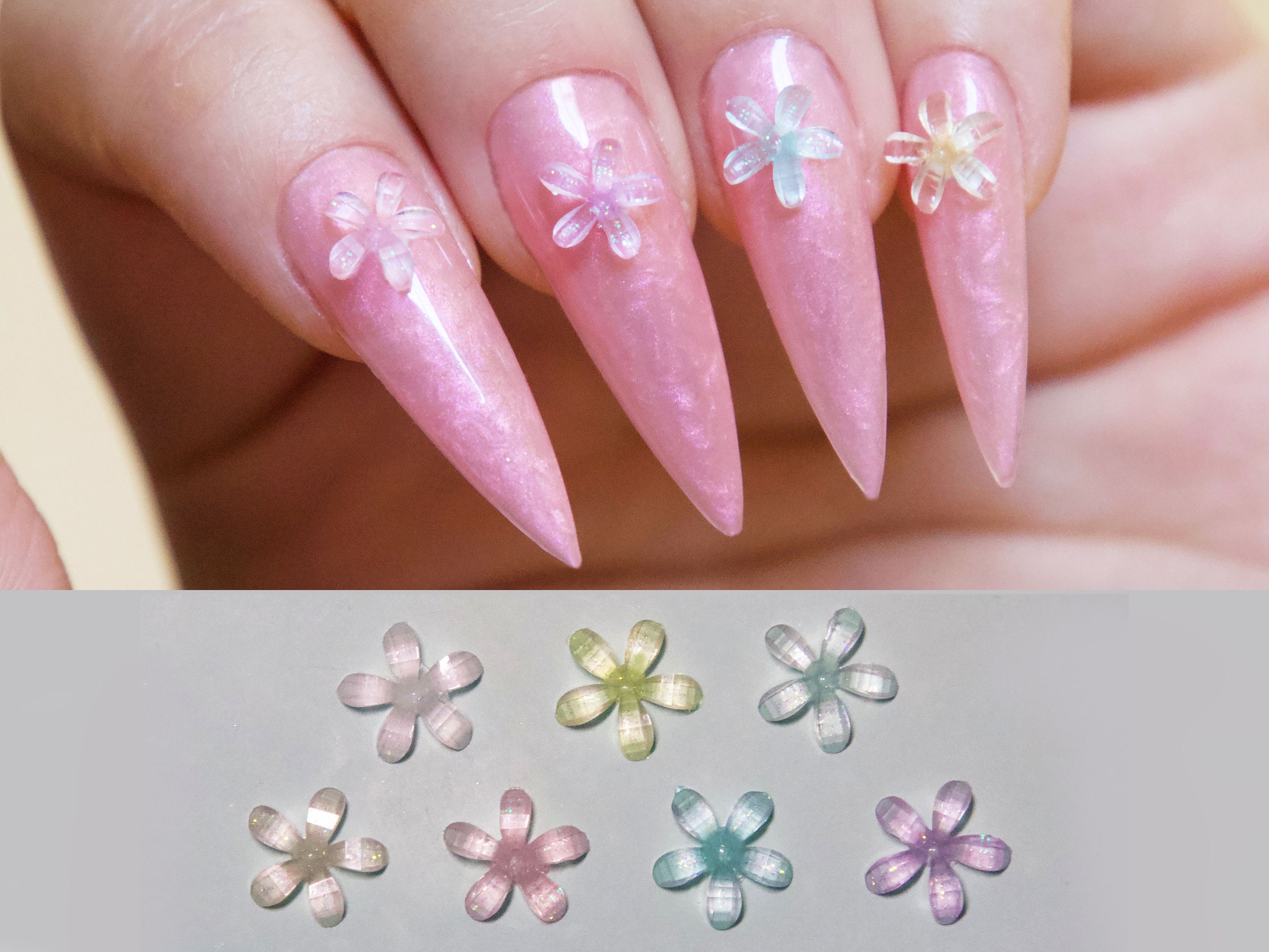Flower Nail Gems 