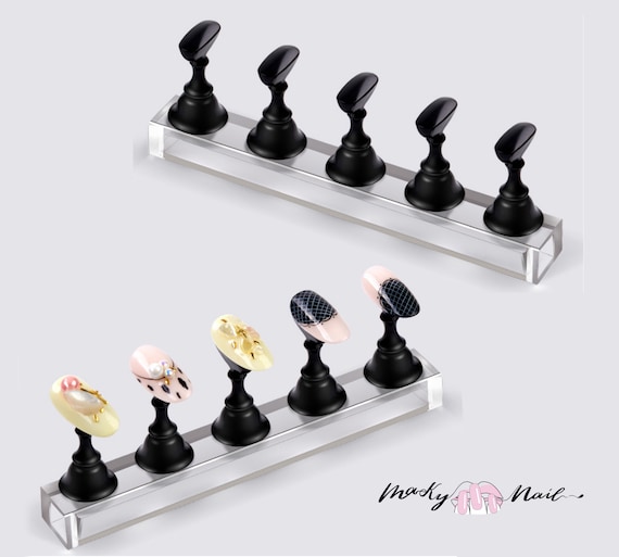 Nail Art Strips (15 Pieces) Nail Art Display Stand Nail Sample Display –  EveryMarket