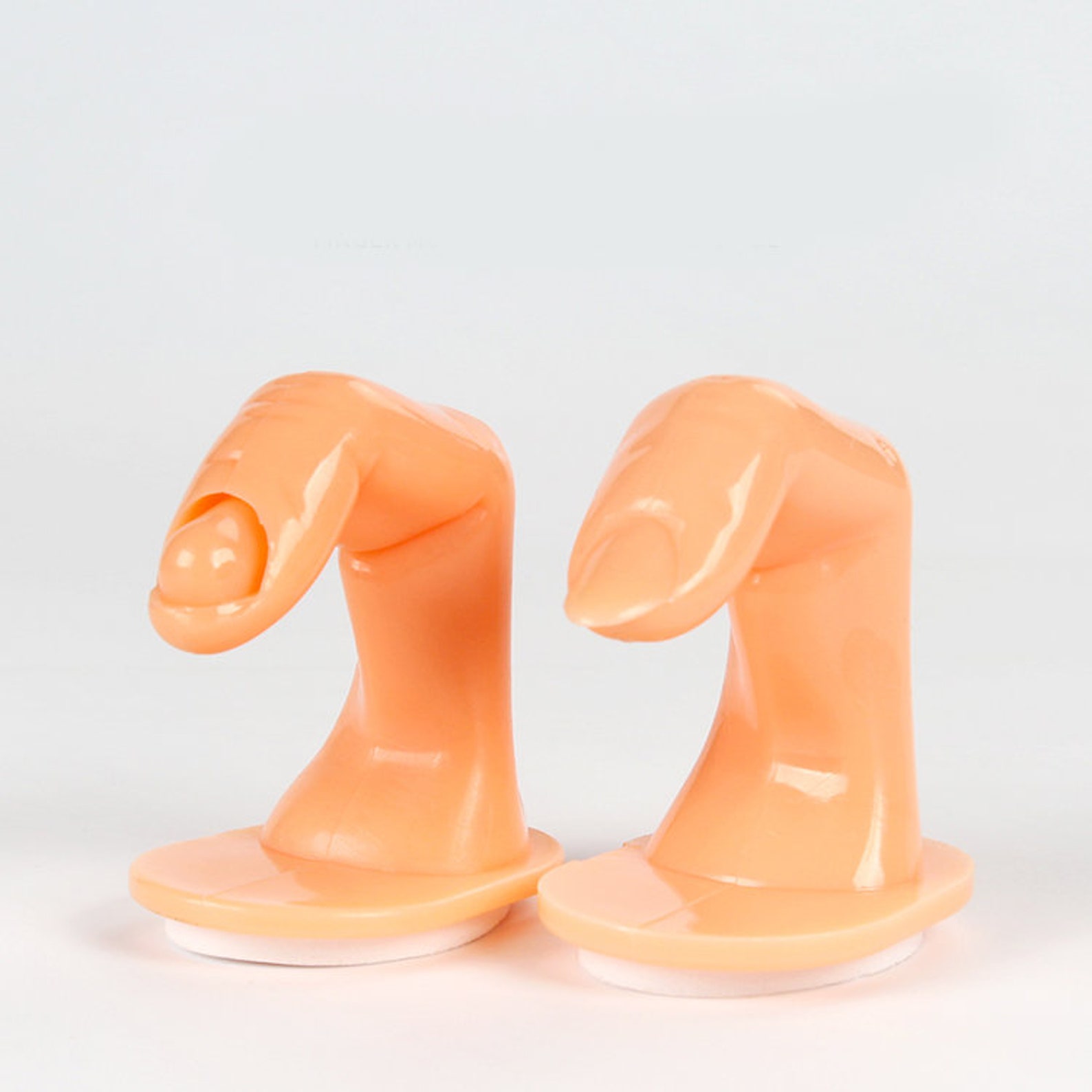 2 Pcs False Nail Display Stand Holder/ Fake Finger Nail Art Etsy