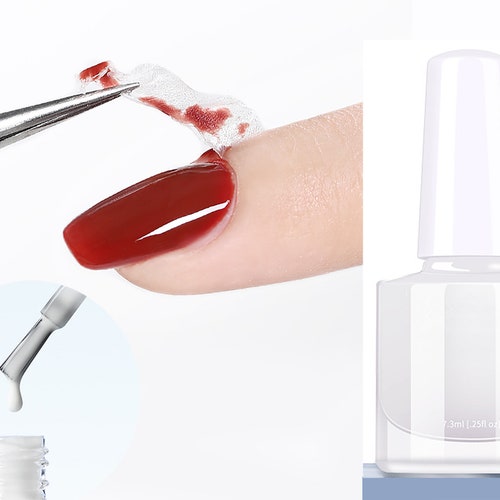 7ml Nail Defender Liquid Polish/ Peel off Nail Protector/ Nail - Etsy Canada 7ml Nail Defender Liquid Polish/ Peel off Nail Protector/ Nail - Etsy Canada