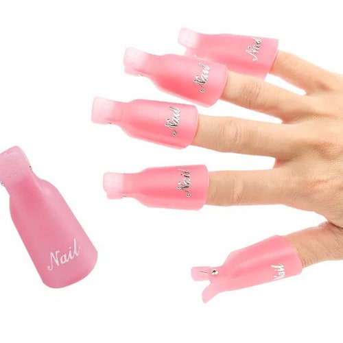 10pcs Reusable Soak off Caps Clips Nail Finger Soakers UV Nail - Etsy 10pcs Reusable Soak off Caps Clips Nail Finger Soakers UV Nail - Etsy