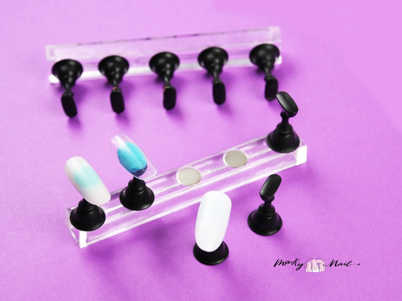 5pcs False Nail Display Stand Holder Set/ Nail Art Etsy