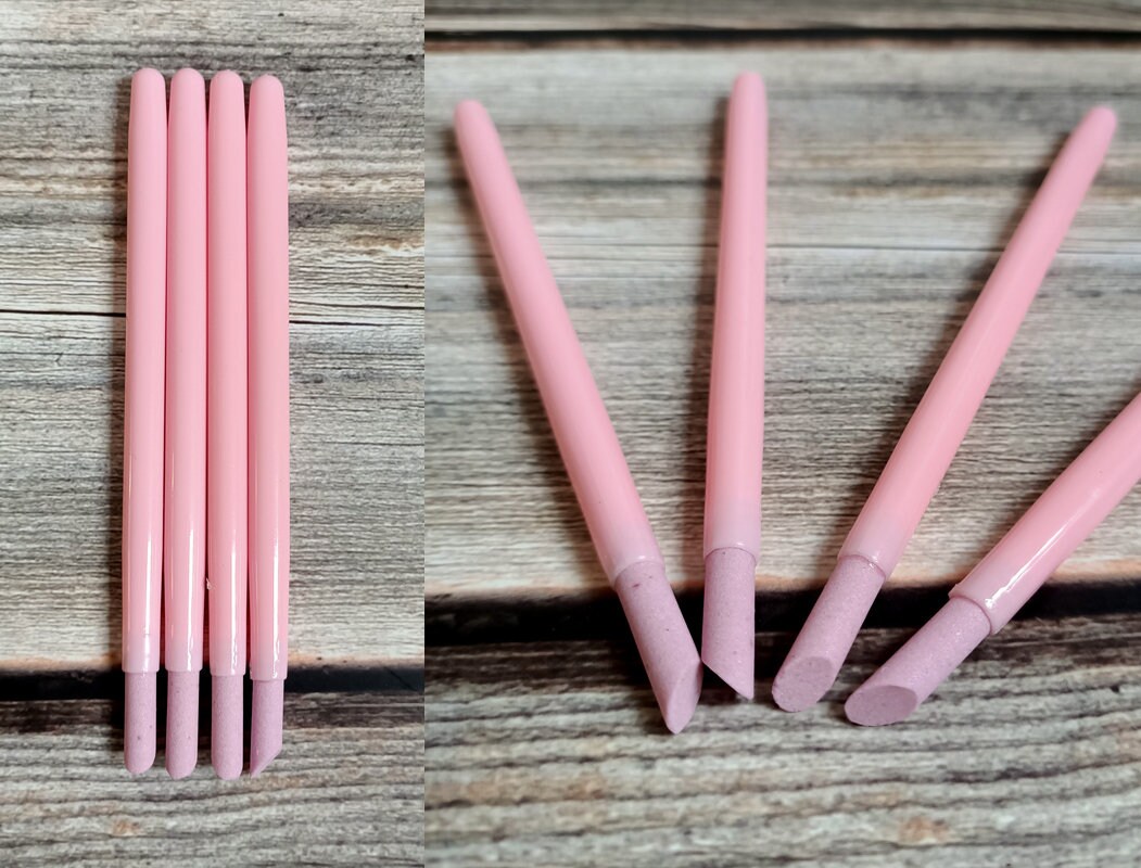 2 Pcs Nail Quartz Care Buffer Buffing Sanding Stick Pen/ Etsy