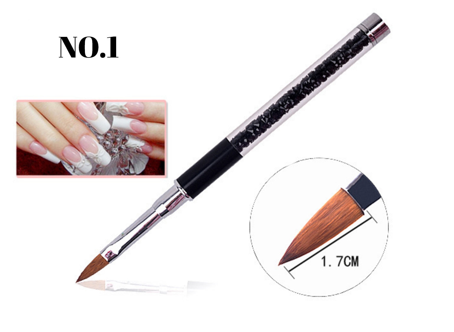 Nail Brush for Detailing Striping Nail Art With Gel Brushes | Etsy