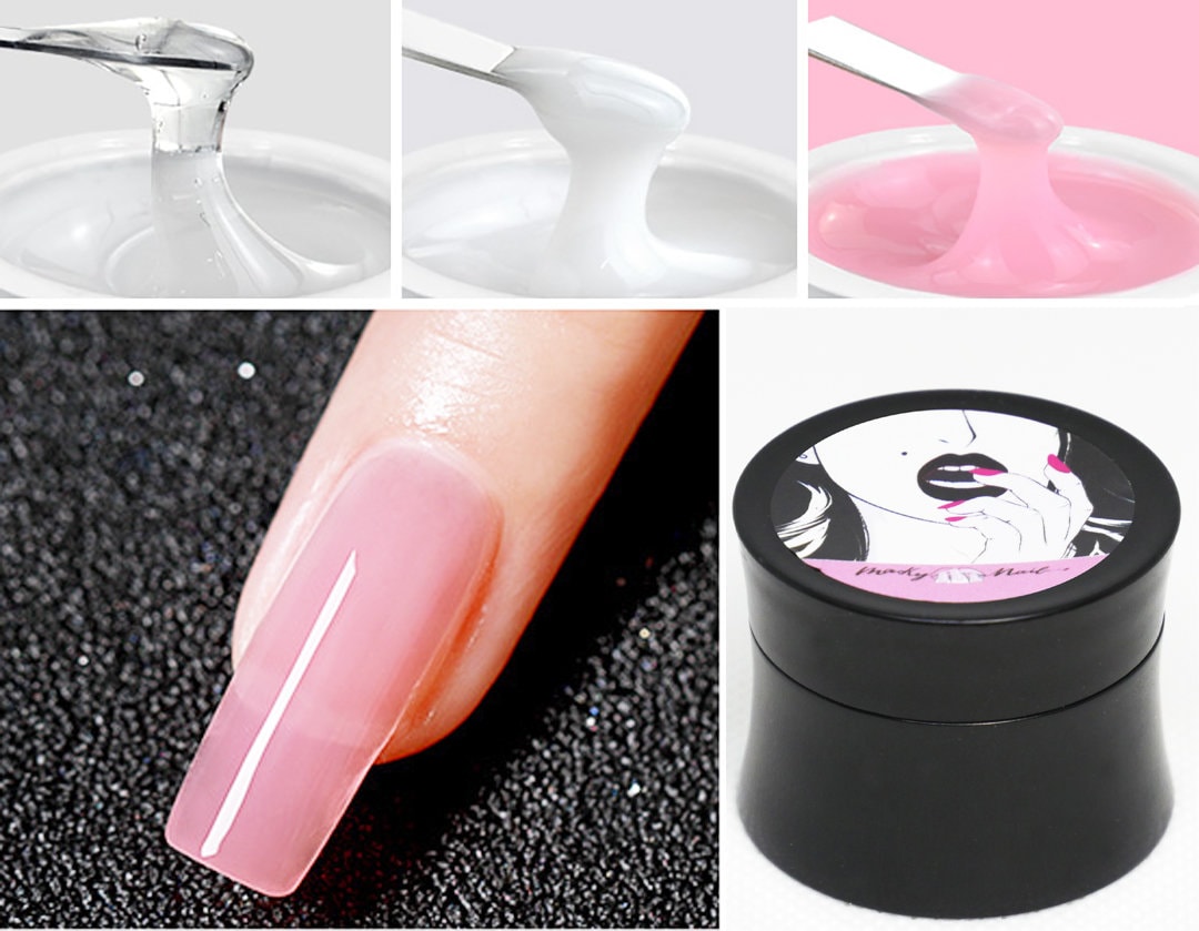 15/30ml Extension Poly Nail Gel LED UV Quick Building Poly Gel