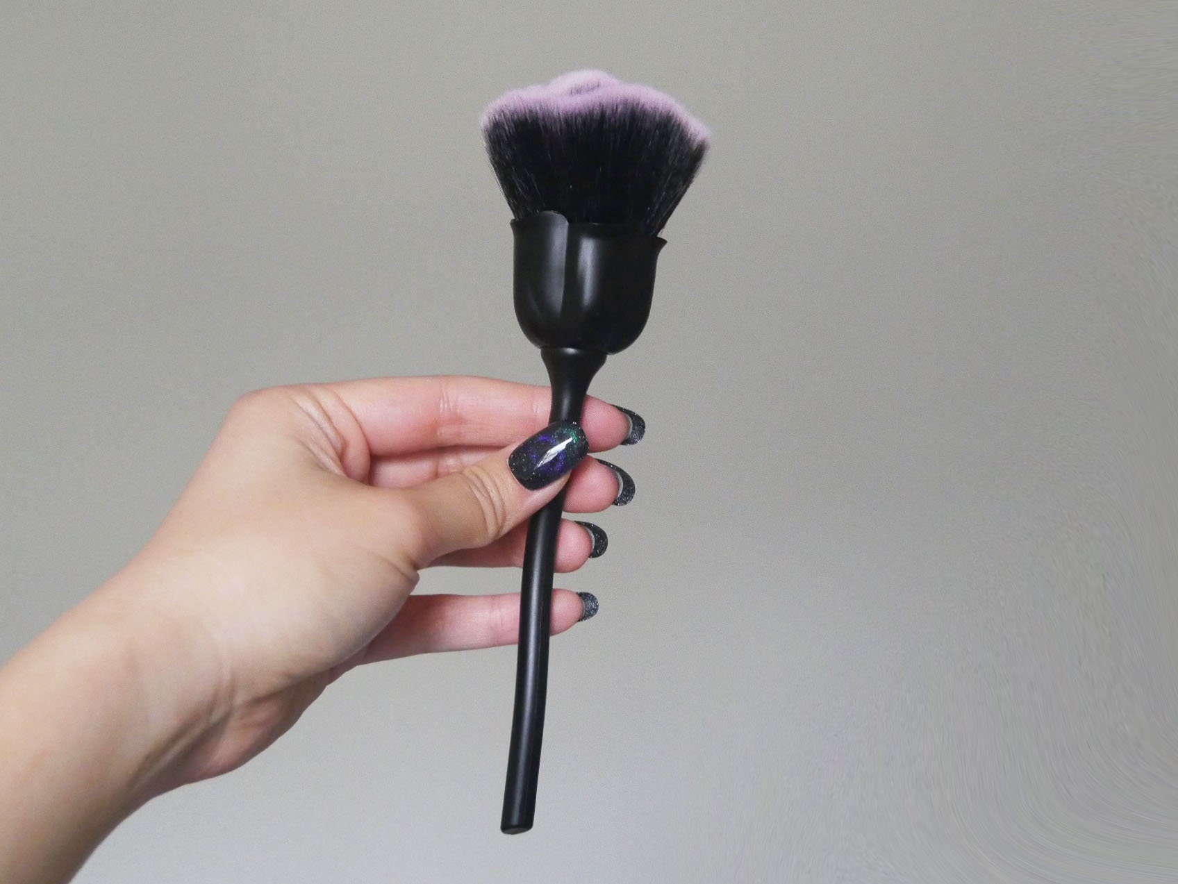 2 Pack Nail Art Dust Powder Remover Brushes 2 IN 1 Soft Kabuki Cleaner Brush  and Foundation Brush for Liquid Makeup Acrylic UV Gel Nail Arts Contouring  Powder Setting Brush