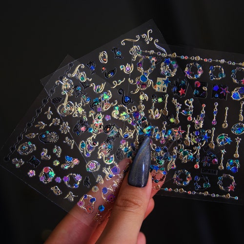 Can You Use Nail Art Stickers in Resin