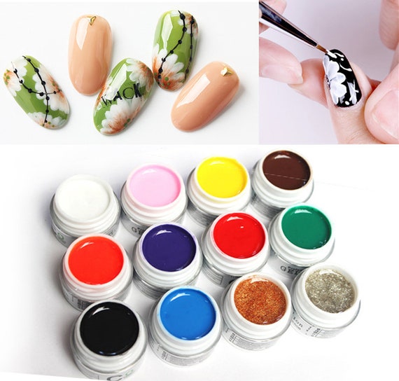 Paint gel get nails
