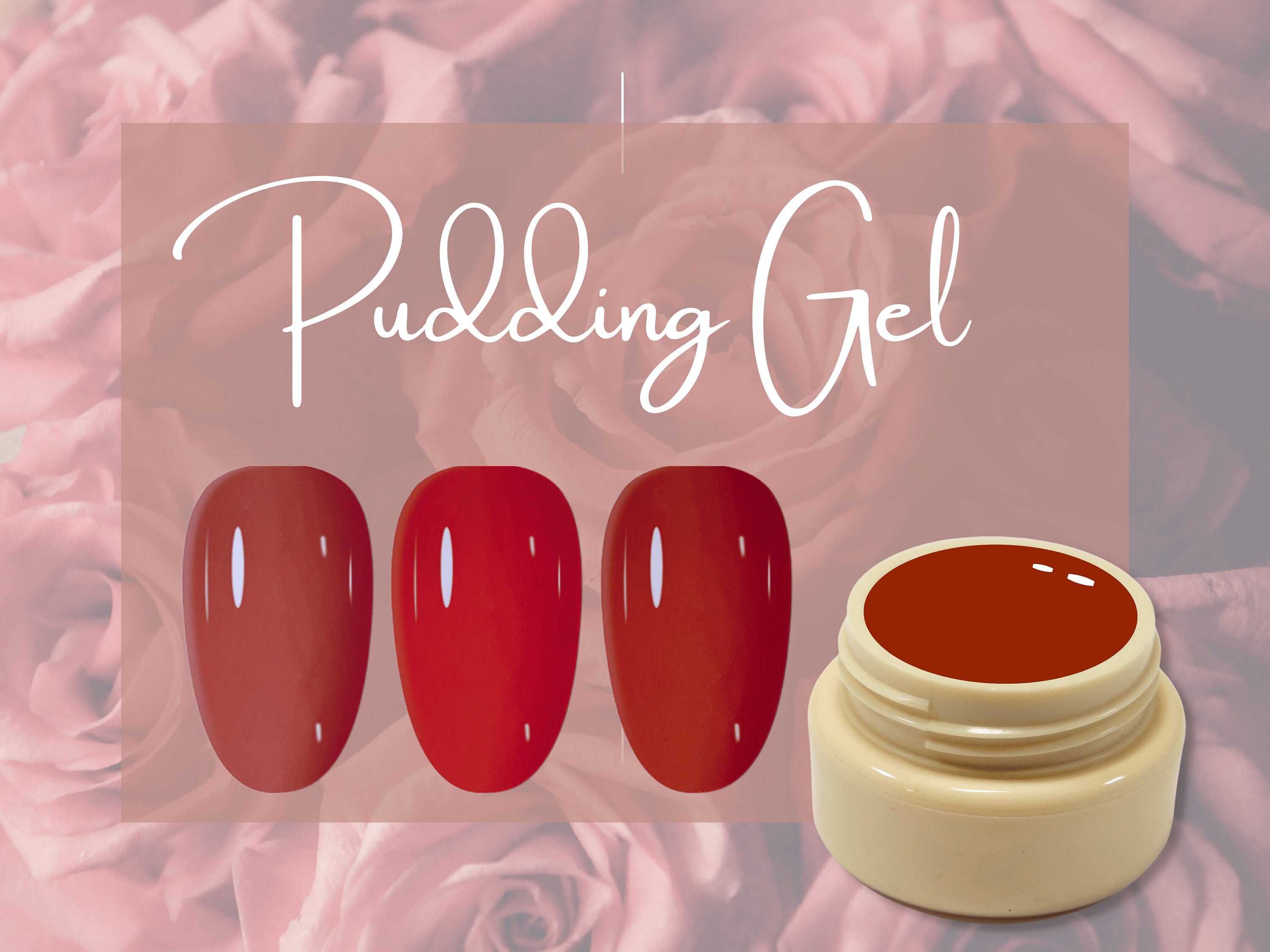 5g Solid Jelly UV Gel Nail Art /burgundy Red Beans Rose Wine - Etsy
