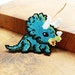 Broche Dinosaure Verte - Neuve Sans Emballage - Accessoire Fantaisie Thème Animaux - Sans Marque