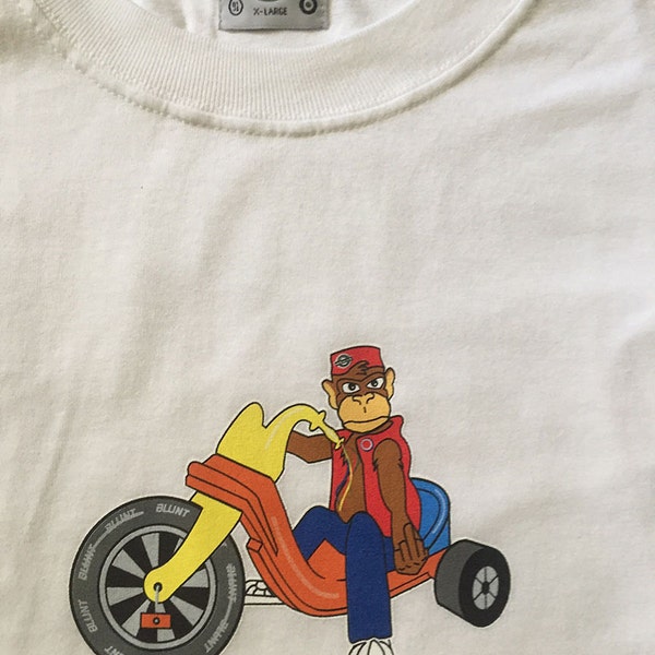 Blunt Clothing Big Wheel Monkey Flip T-Shirt