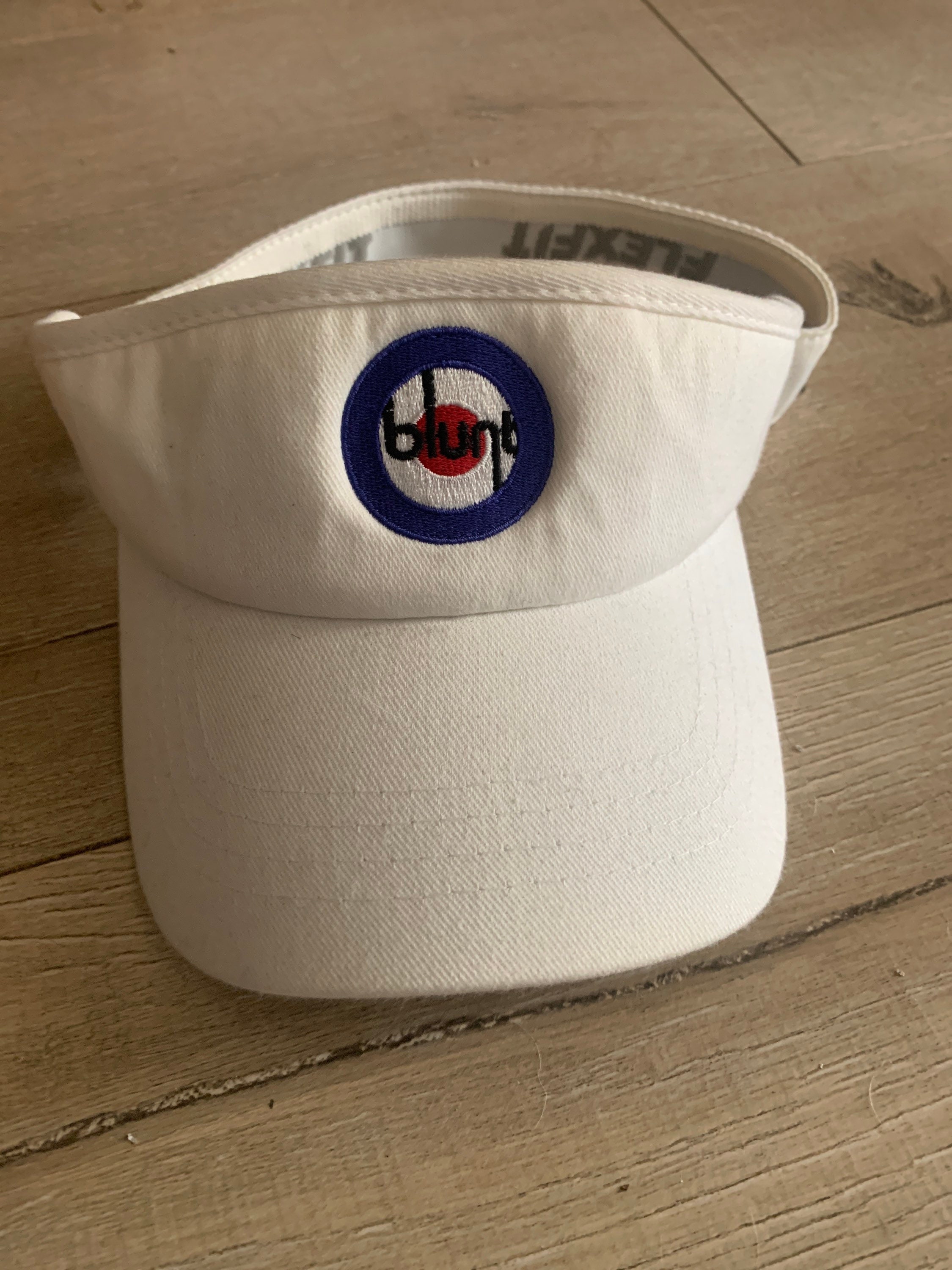 White Fit Flex Visor Etsy - Blunt