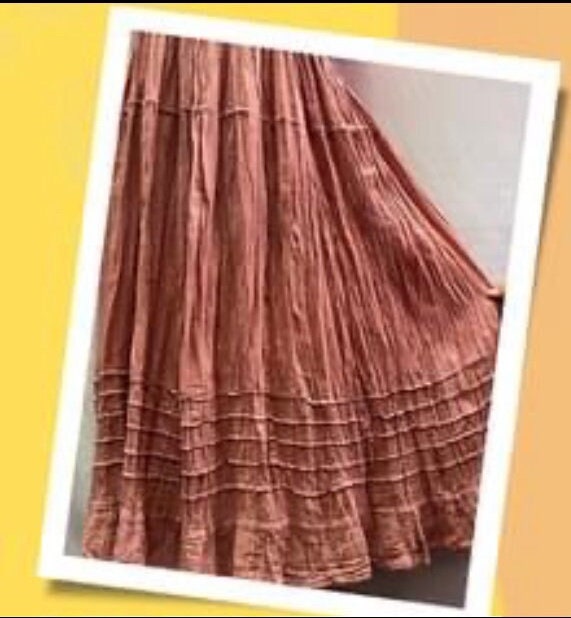 long peasant skirt