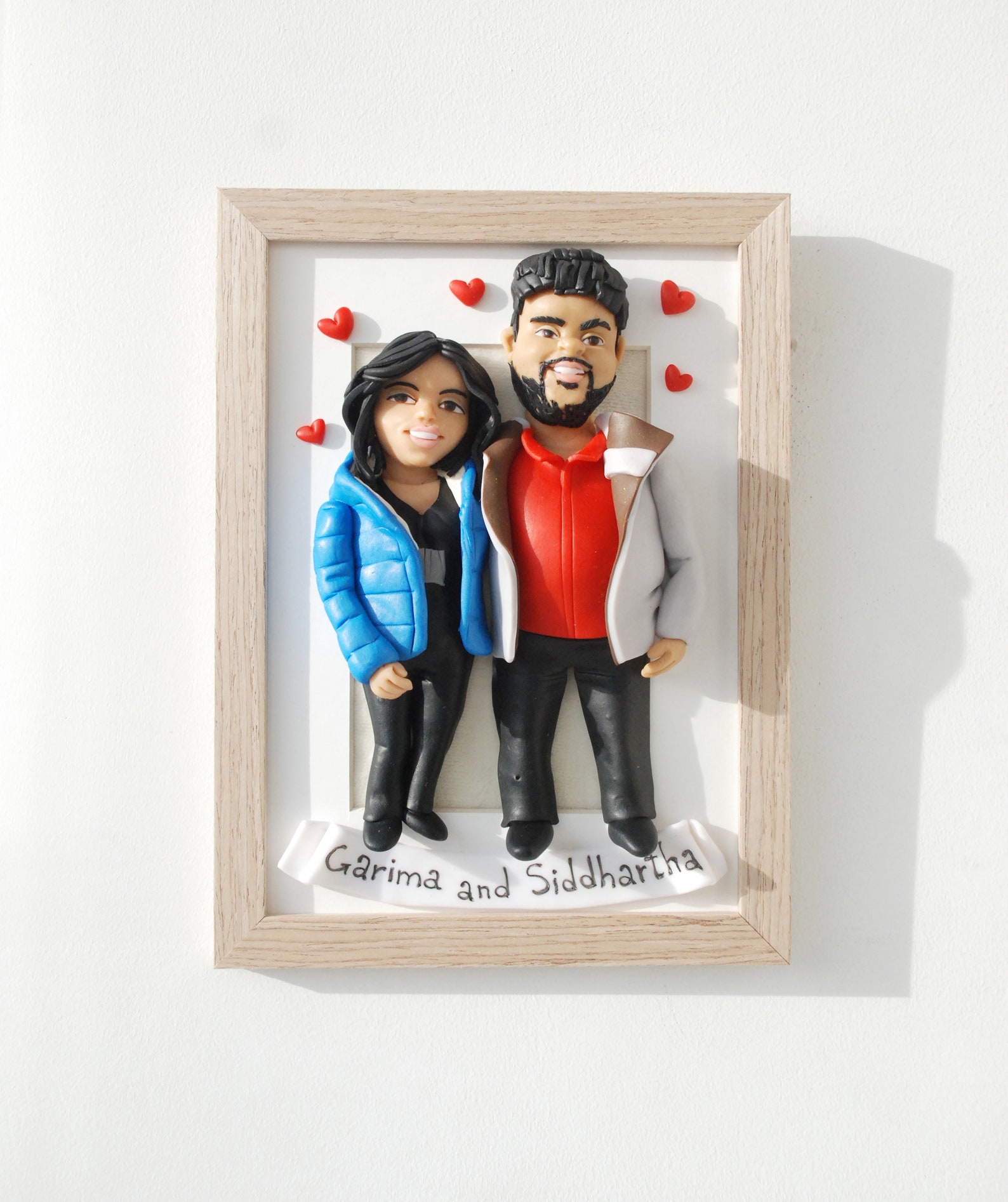 One year wedding anniversary gift for couple Etsy
