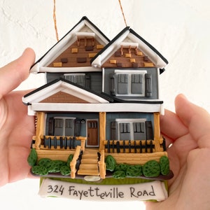 Custom house ornament House warming gift new home