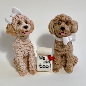 Adorno para tarta de perro Figura personalizada a partir de foto