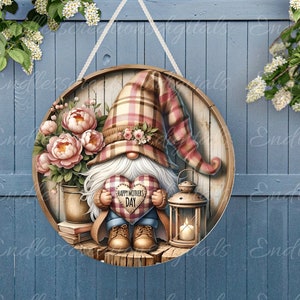 MOTHERS DAY DOOR hanger, wreath sign, round cutting board png, for sublimation high resolution 2 files for download, 1 add your own text