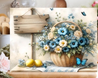 FLORAL CUTTING BOARD sublimation  sublimation high resolution 1 file add your own text