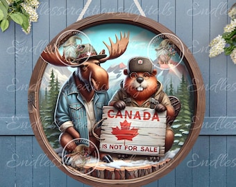 CANADA MOOSE BEAVER Not For Sale