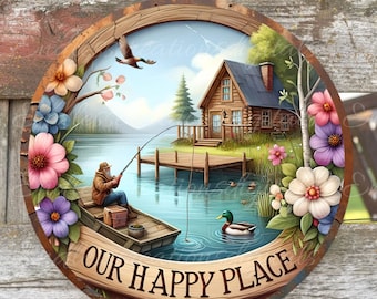 RUSTIC CABIN SUBLIMATION door hanger, wreath sign png, for sublimation high resolution