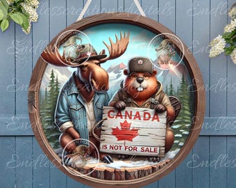 CANADA MOOSE BEAVER Not For Sale