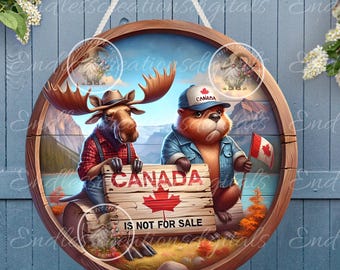 NOT FOR SALE Canada Moose Beaver