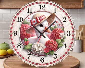 Canada Goose Round|Clock Design