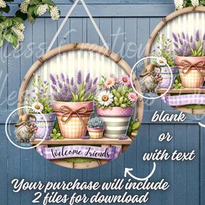 SUMMER FLORAL PAINTED Clay Pots