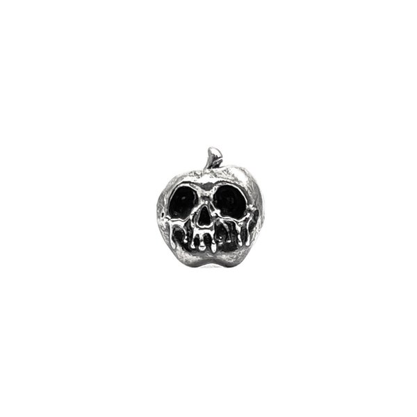 Poison Apple Earrings | Poison Apple Studs Poison Apple Sterling Silver Earring Jewelry 925 Handmade Horror Cute Halloween