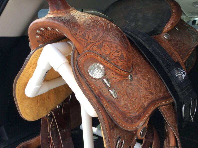 Free Shipping Original TALLER Cool PVC Saddle RackFor Etsy