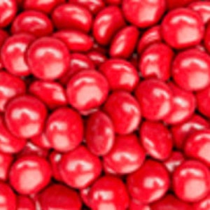 Chocolate lentils red, (100g), assorted, single colors, candy bar, (like Smarties)