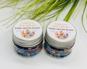 Communion favors, confirmation favors, 10x tin package, Noah's Ark