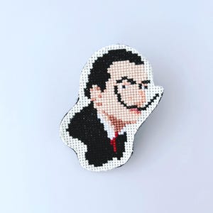 Kreuzstich-Stickdesign „Salvador Dali“ zum Download-Verkauf