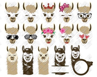 Download Llama clipart | Etsy